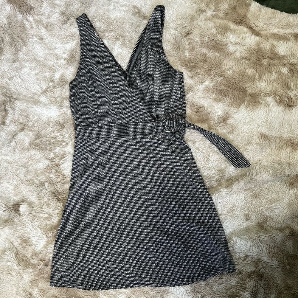 Houndstooth Mini Dress
